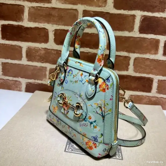 Firstbag ru Gucci mini handle bag Horsebit top 1955 0630